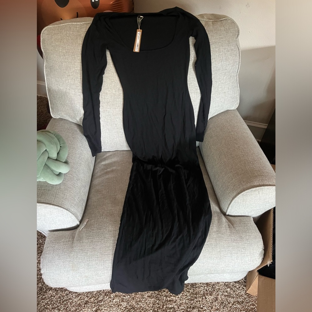 Skims soft lounge long dress